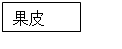 文本框: 果皮